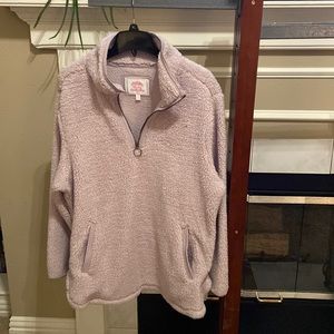 Sherpa light purple.  XXL. Worn once.  Cozy Sherpa
